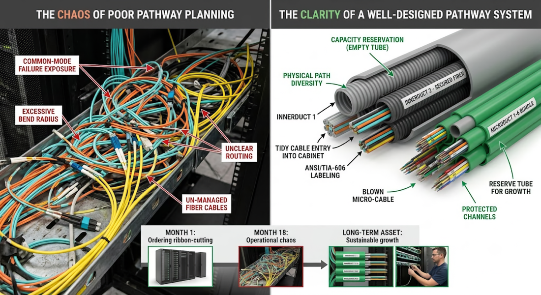 Innerduct and Microduct: Organizing High-Count Fiber