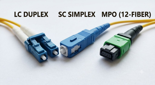 LC, SC, or MPO? Choosing Fiber Connectors for Density and Reach
