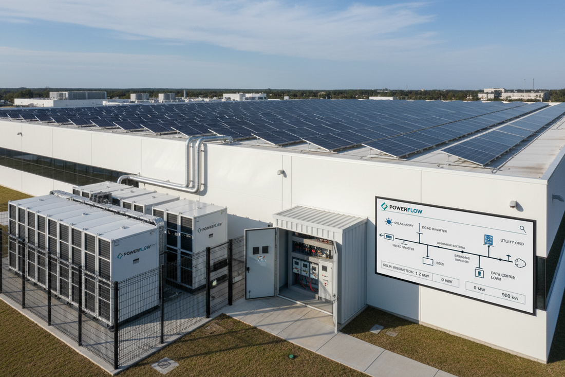 Solar + BESS + Data Center: Designing Hybrid Power
